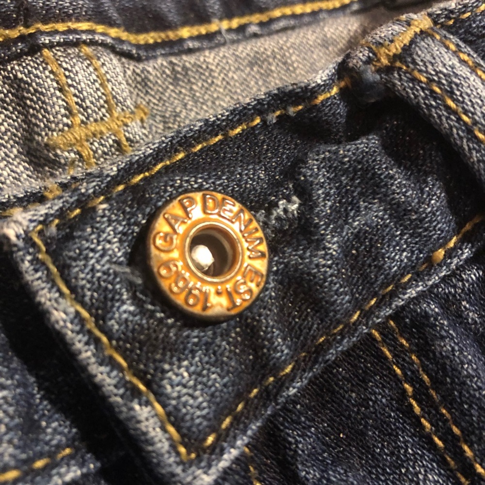 GAP kids 1969 boys blue jeans
